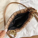 Weave Design Crossbody Bag From Kawaii Stop