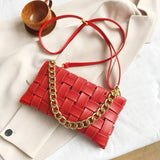Weave Design Crossbody Bag From Kawaii Stop