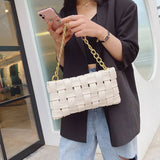 Weave Design Crossbody Bag From Kawaii Stop