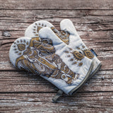 Elephant Boho Oven Mitts And Potholder Set From Zapps Clothing