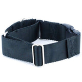 Nylon Buckle Martingale Dog Collars (Multiple Color Options) 1.5″ From 2 Hounds Design