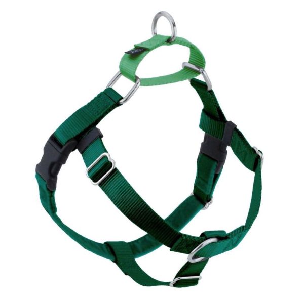 Kelly Green Freedom No-Pull Dog Harness from 2 Hounds Design