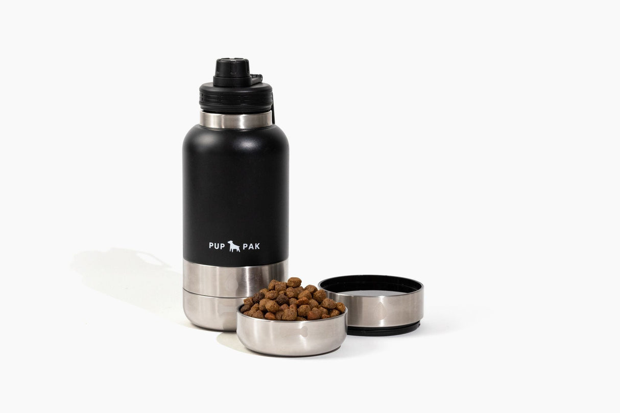 Pup Pak Dog Water Bottle with Detachable Bowls From Pup Pak