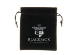 Men's Blue Stainless Steel & Silicone Bracelet With Black Carbon Fiber From Blackjack Jewelry