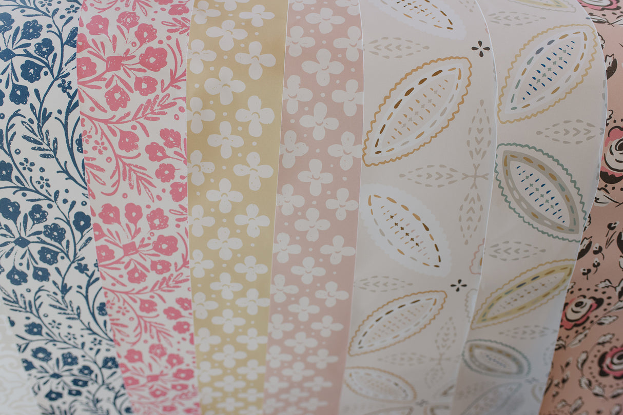 Alice Wallpaper by Kim Morgan from Loomwell Home Goods