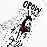 Canvas Growth Chart - Woodland From Wee Gallery