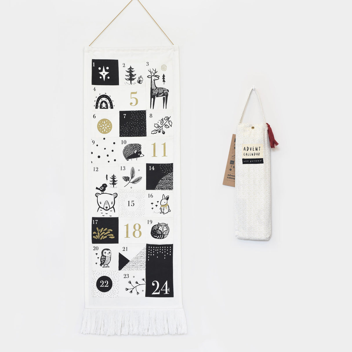 Festive Friends 24 Pocket Advent Calendar From Wee Gallery