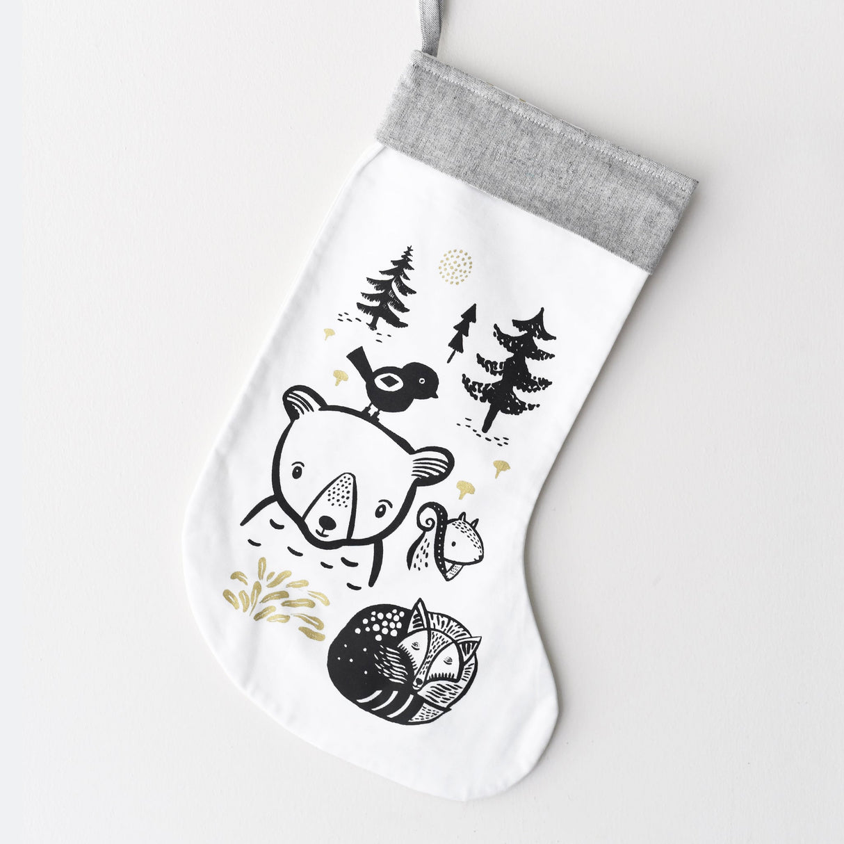 Bear and Friends Stocking From Wee Gallery
