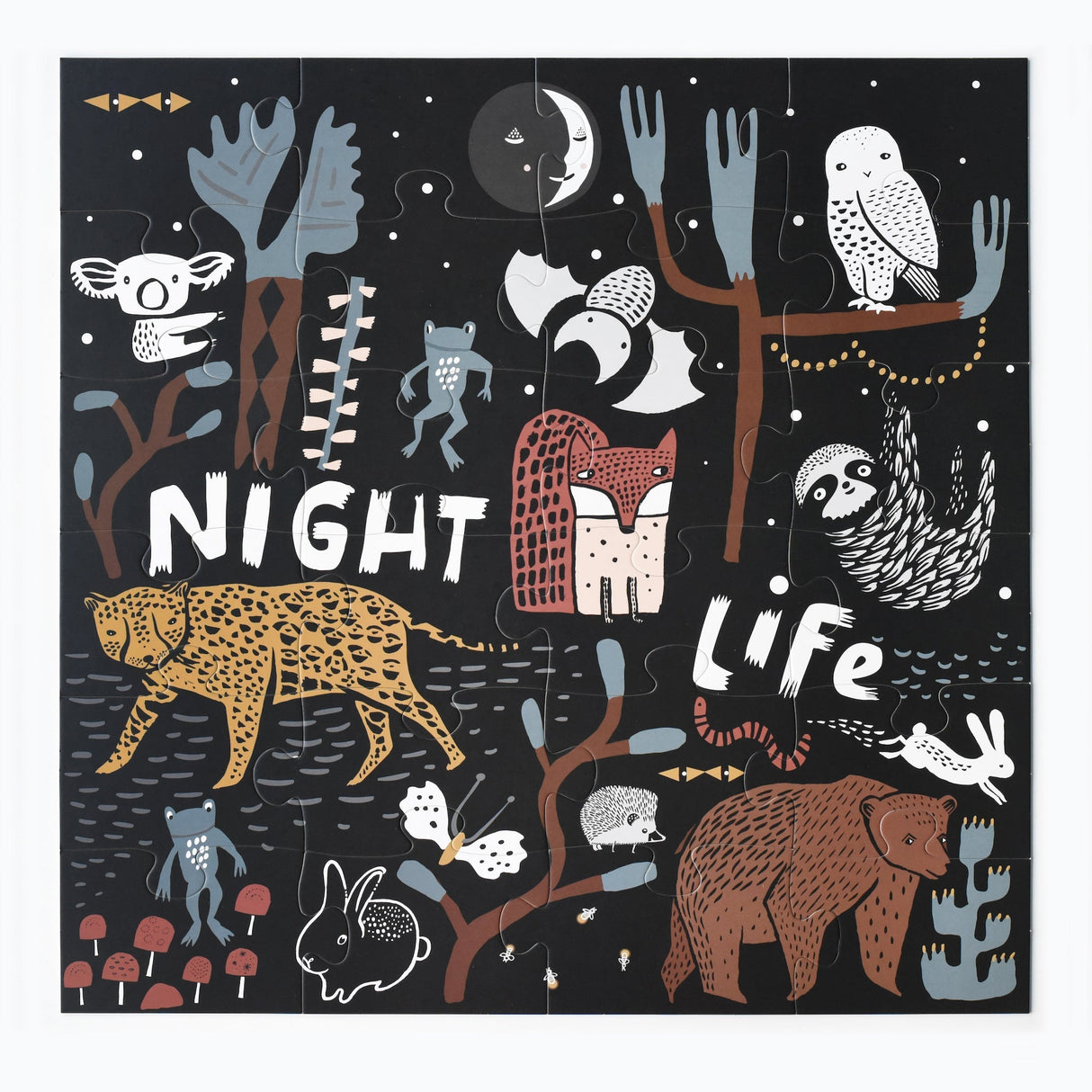 Night Life Floor Puzzle From Wee Gallery