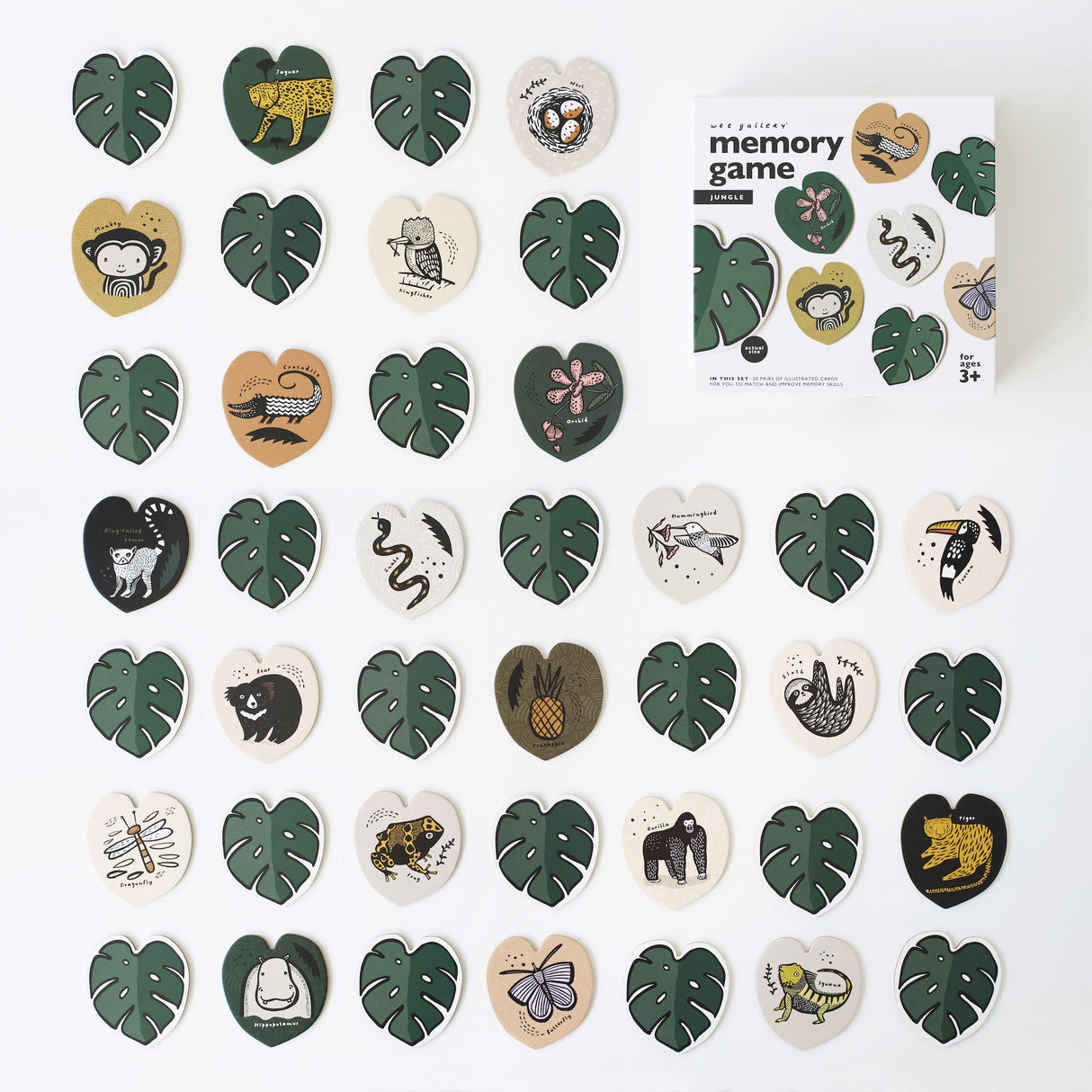 Memory Game - Jungle From Wee Gallery
