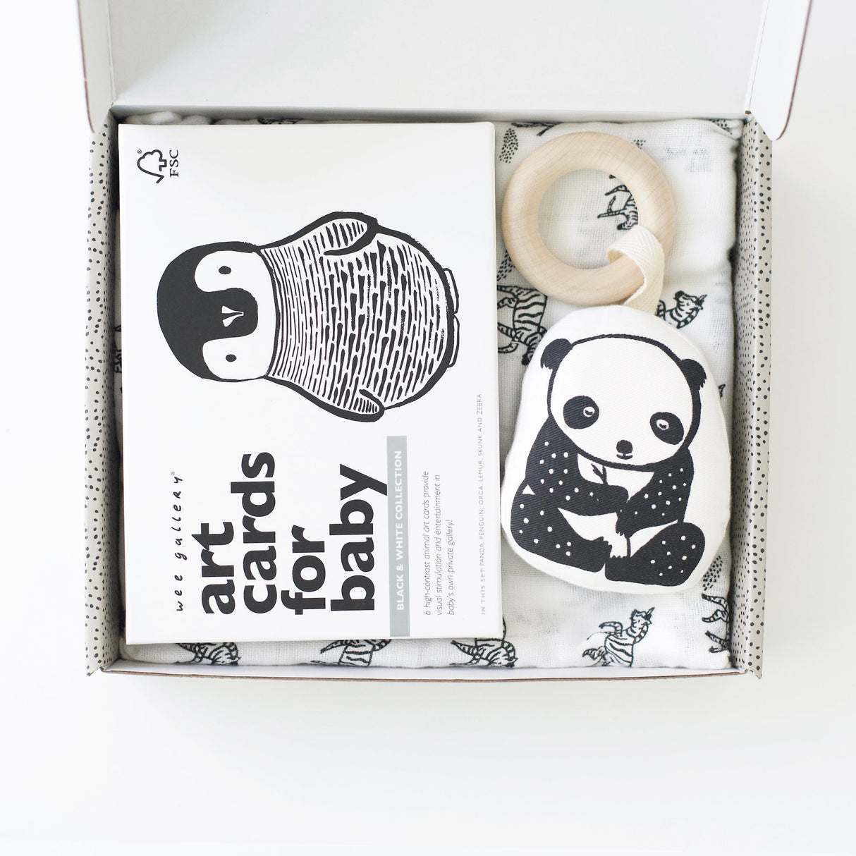 Little Naturalist Gift Set - Black + White From Wee Gallery