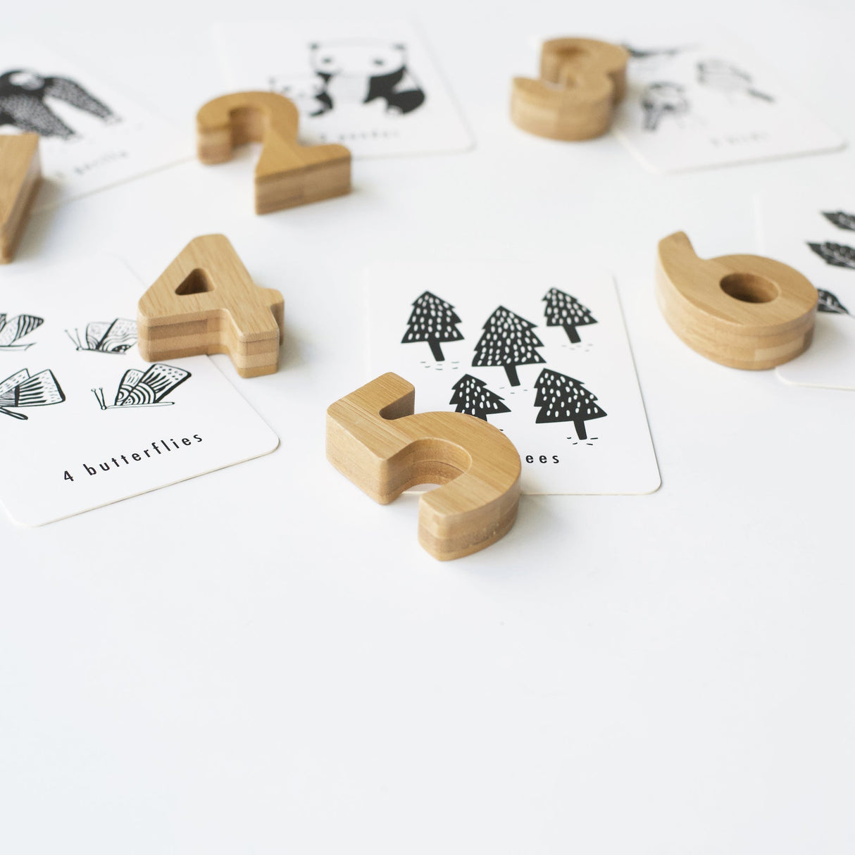 Bamboo Numbers From Wee Gallery