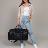 Monaco Travel Bag | Stone Grey From Luli Bebé