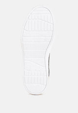 Welsh Panelling Detail Sneakers from London Rag International