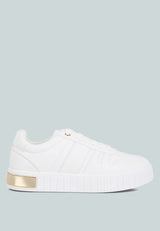 Welsh Panelling Detail Sneakers from London Rag International