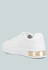 Welsh Panelling Detail Sneakers from London Rag International