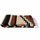 Tan Mexican Diamond Yoga Blanket from West Path