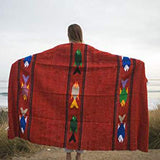 Red Earth Baja Fish Yoga Blanket from West Path