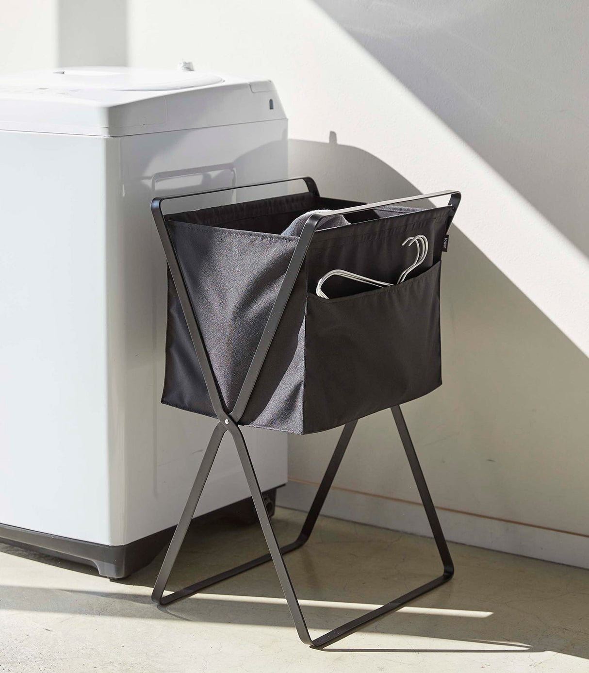 Elevated Laundry Hamper - Steel from Yamazaki Home