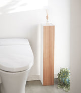 Bathroom Organizer - Steel + Wood from Yamazaki Home