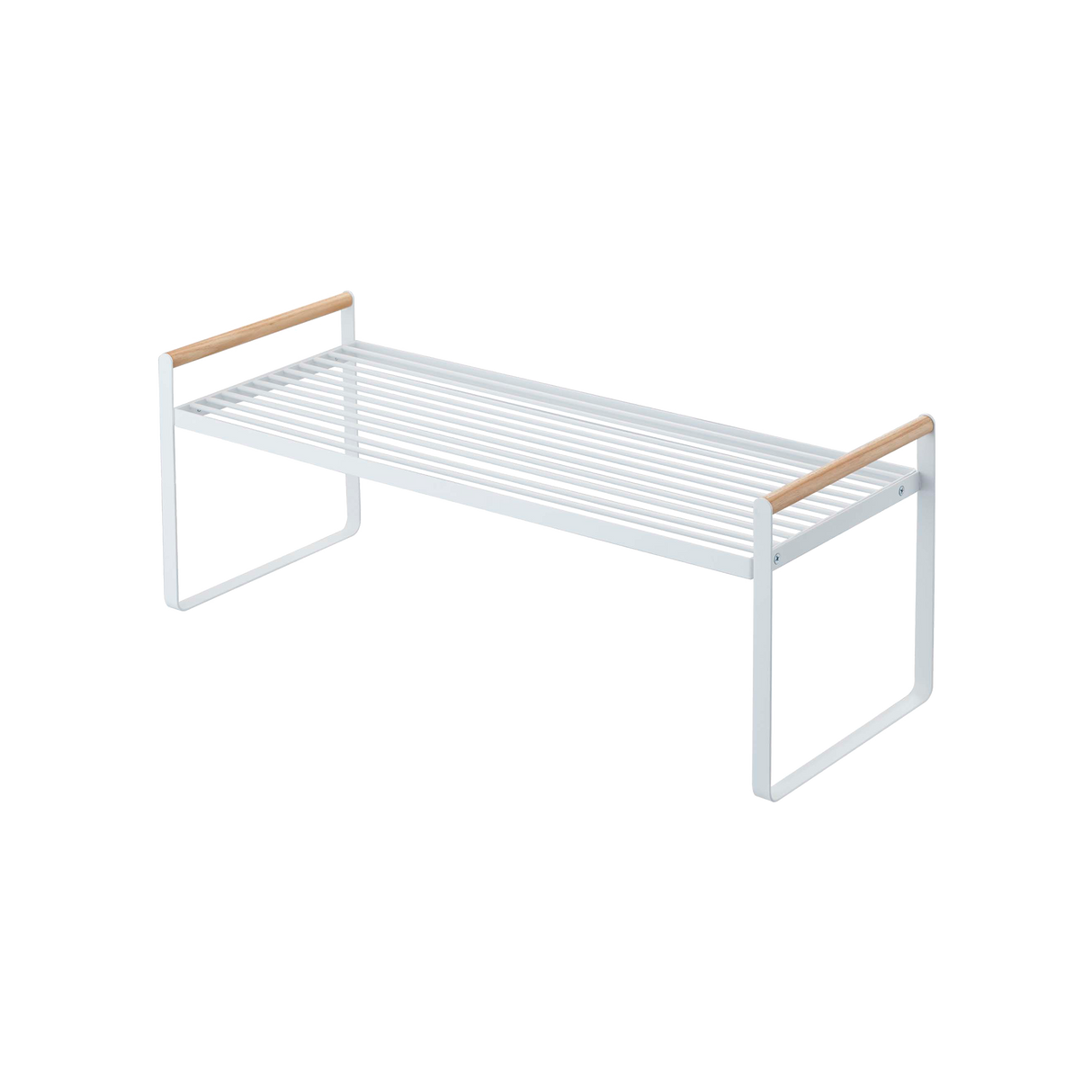 Countertop Wire Shelf - Steel + Wood from Yamazaki Home