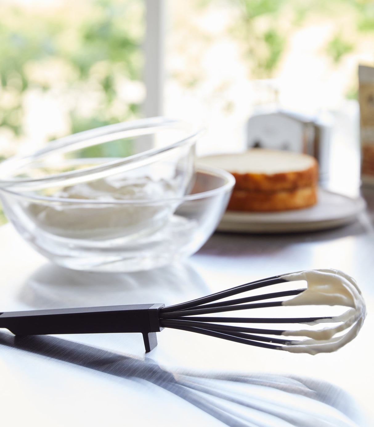 Floating Whisk - Silicone + Nylon from Yamazaki Home