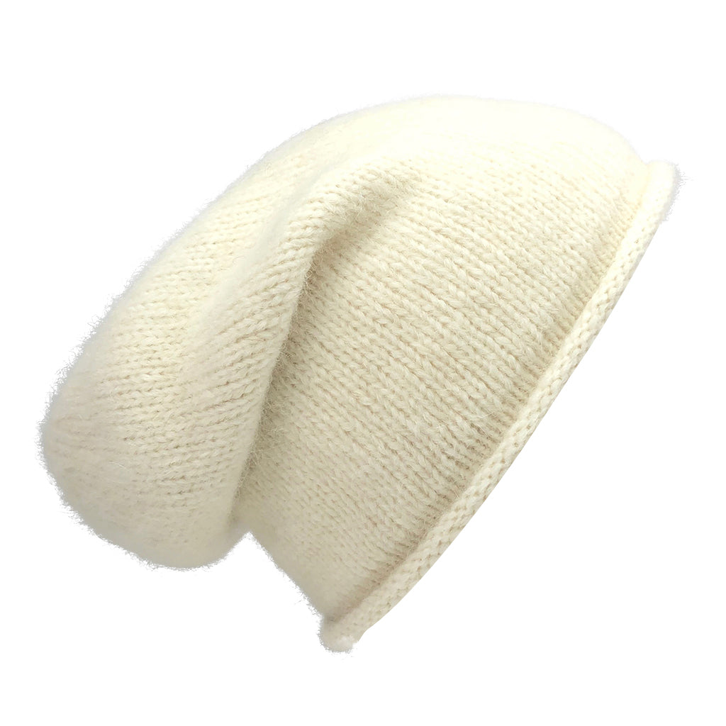 Snow Essential Knit Alpaca Beanie from SLATE + SALT