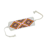 Geometric Beaded Cuff from SLATE + SALT