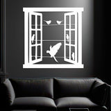 Open Window Design with Birds Silhouette from VITAHOME DESIGN LLC