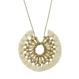 Tassel Halo Necklace from SLATE + SALT