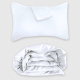 Bamboo Duvet Cover with Shams 3 Piece Set - White from BedVoyage