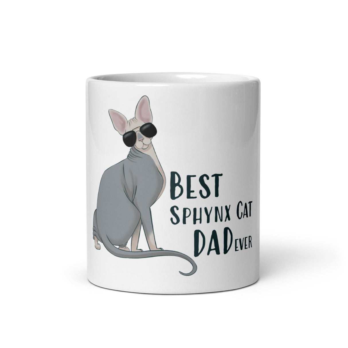 "BEST SPHYNX CAT DAD" COFFEE MUG from ReNewedPet