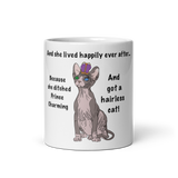 "DITCHED PRINCE CHARMING & GOT A SPHYNX" MUG from ReNewedPet
