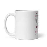 "MY SPHYNX CAT IS MY VALENTINE" COFFEE MUG from ReNewedPet