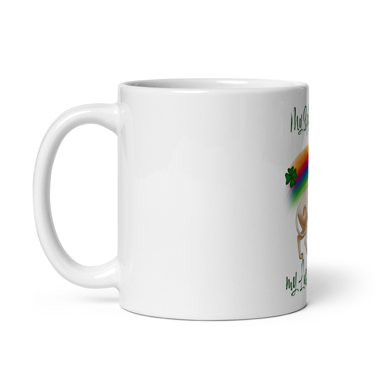 "MY SPHYNX IS MY LUCKY CHARM" COFFEE MUG from ReNewedPet
