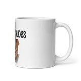 "SEND NUDES" SPHYNX COFFEE MUG from ReNewedPet