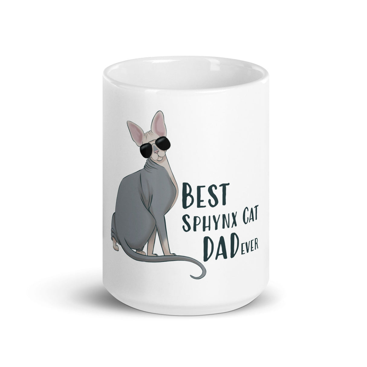 "BEST SPHYNX CAT DAD" COFFEE MUG from ReNewedPet