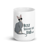 "BEST SPHYNX CAT DAD" COFFEE MUG from ReNewedPet