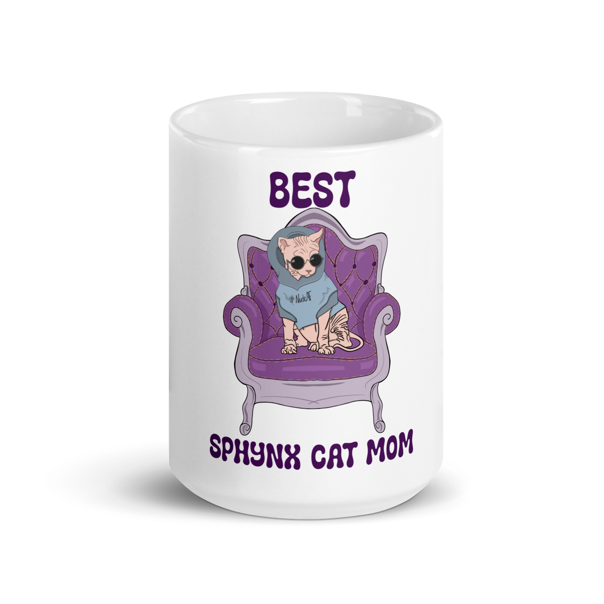 "BEST SPHYNX CAT MOM" COFFEE MUG from ReNewedPet