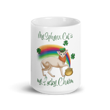 "MY SPHYNX IS MY LUCKY CHARM" COFFEE MUG from ReNewedPet