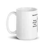 "DITCHED PRINCE CHARMING & GOT A SPHYNX" MUG from ReNewedPet