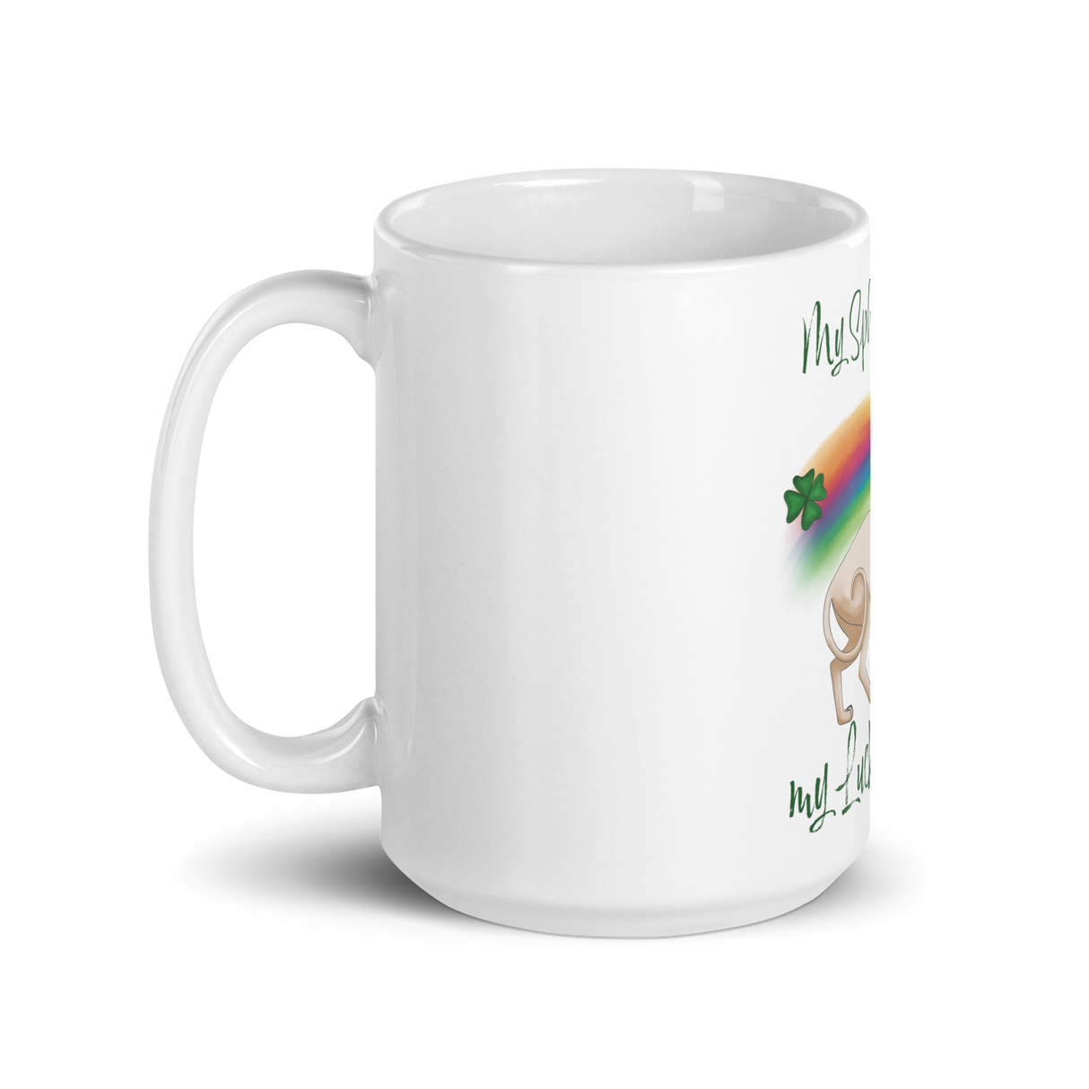 "MY SPHYNX IS MY LUCKY CHARM" COFFEE MUG from ReNewedPet