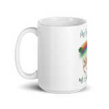 "MY SPHYNX IS MY LUCKY CHARM" COFFEE MUG from ReNewedPet