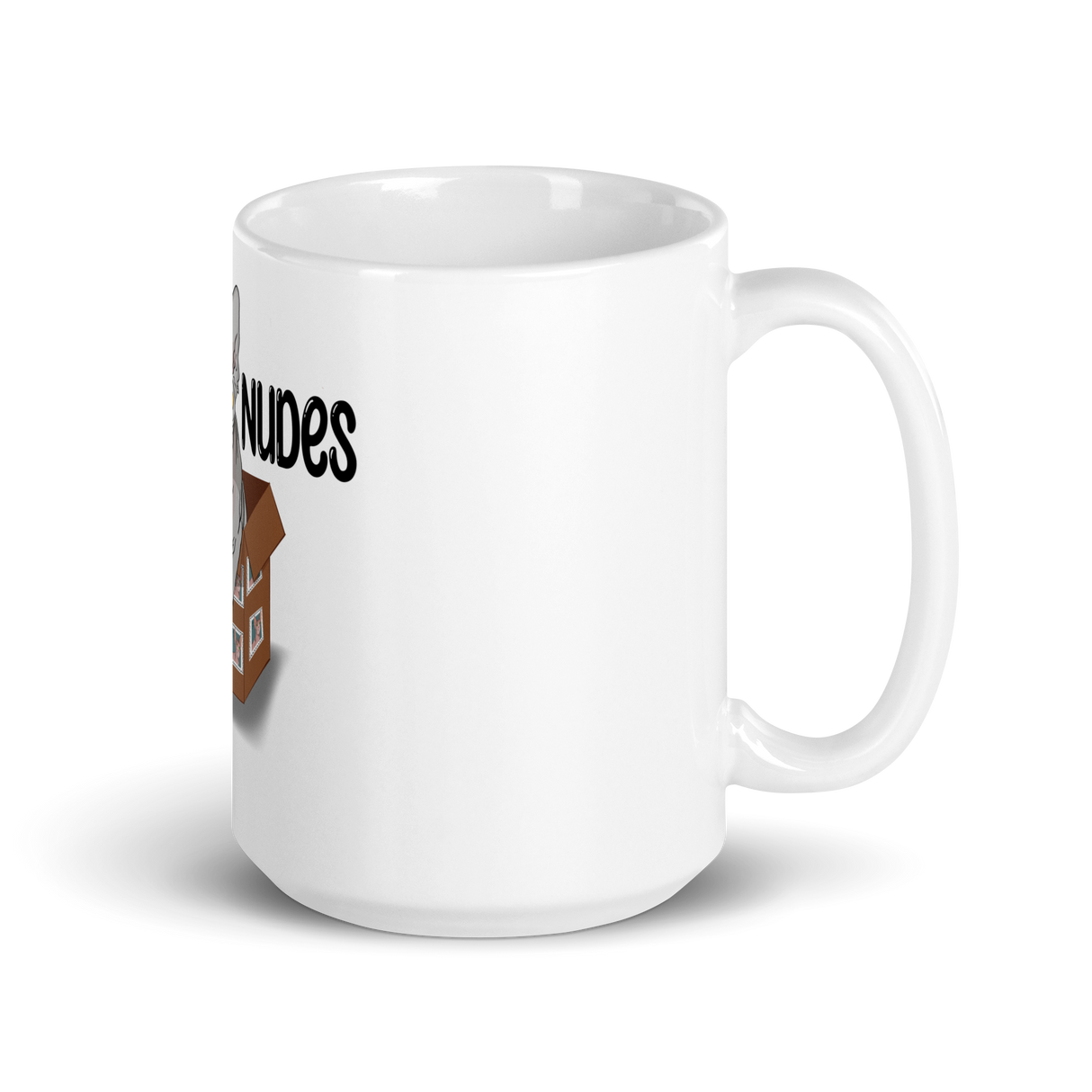 "SEND NUDES" SPHYNX COFFEE MUG from ReNewedPet