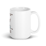 "WOMAN CAN'T SURVIVE ON COFFEE ALONE" COFFEE MUG from ReNewedPet