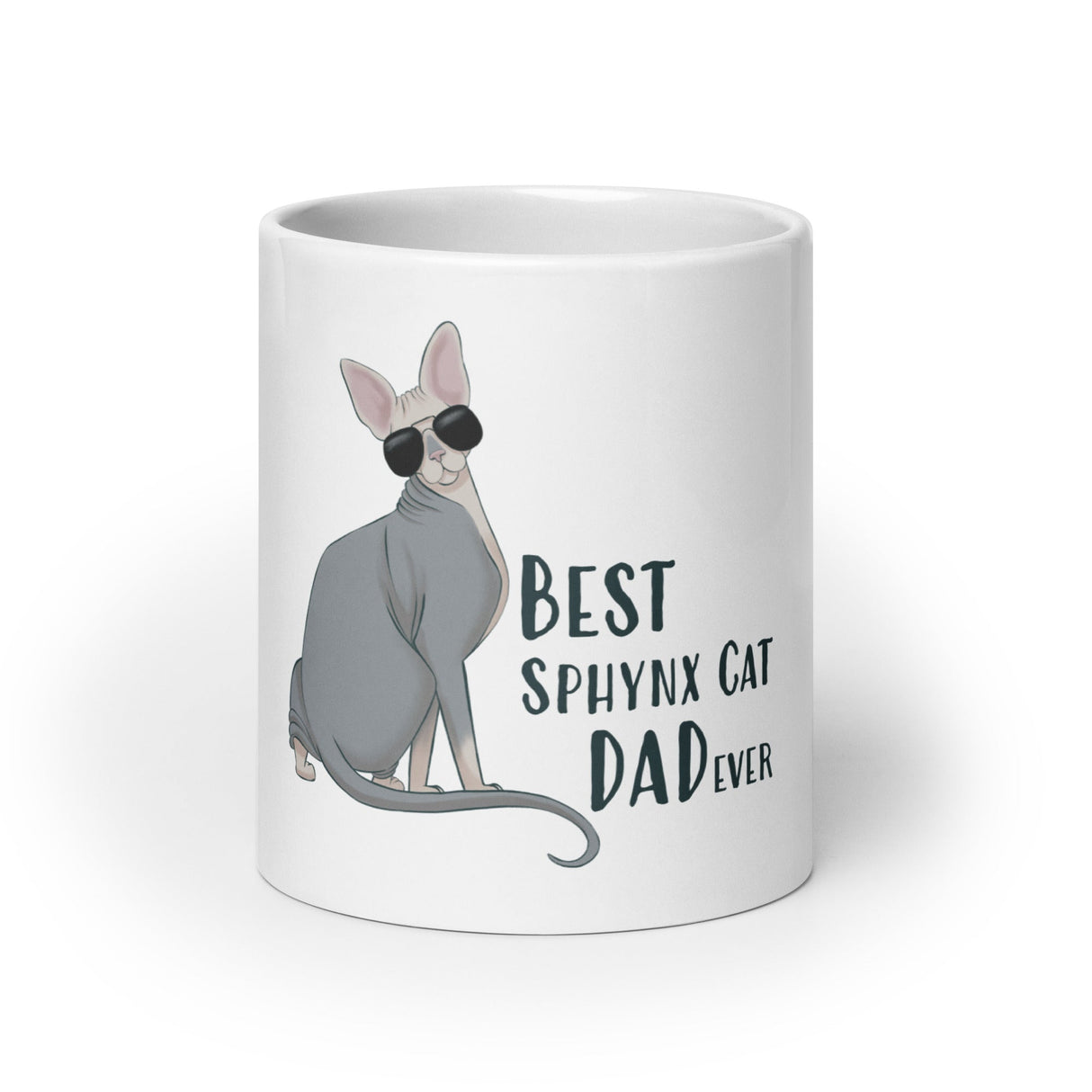 "BEST SPHYNX CAT DAD" COFFEE MUG from ReNewedPet