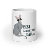 "BEST SPHYNX CAT DAD" COFFEE MUG from ReNewedPet