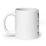 "BEHIND EVERY WOMAN" SPHYNX MUG from ReNewedPet
