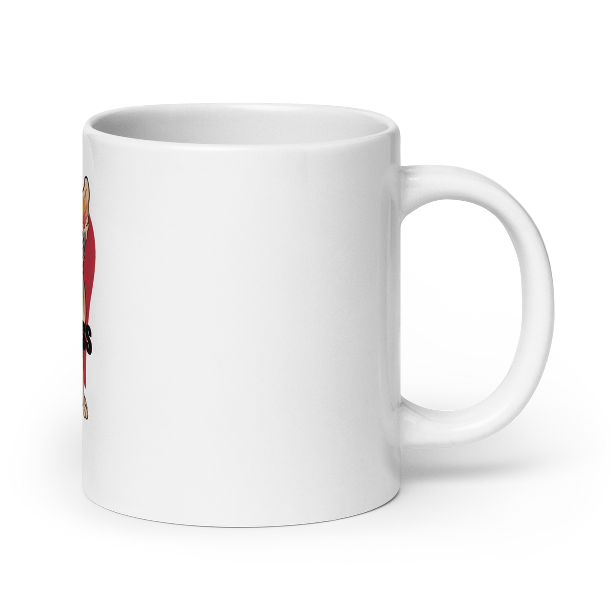 "MY SECRET TO HAPPINESS" COFFEE MUG from ReNewedPet