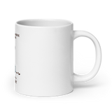 "WOMAN CAN'T SURVIVE ON COFFEE ALONE" COFFEE MUG from ReNewedPet